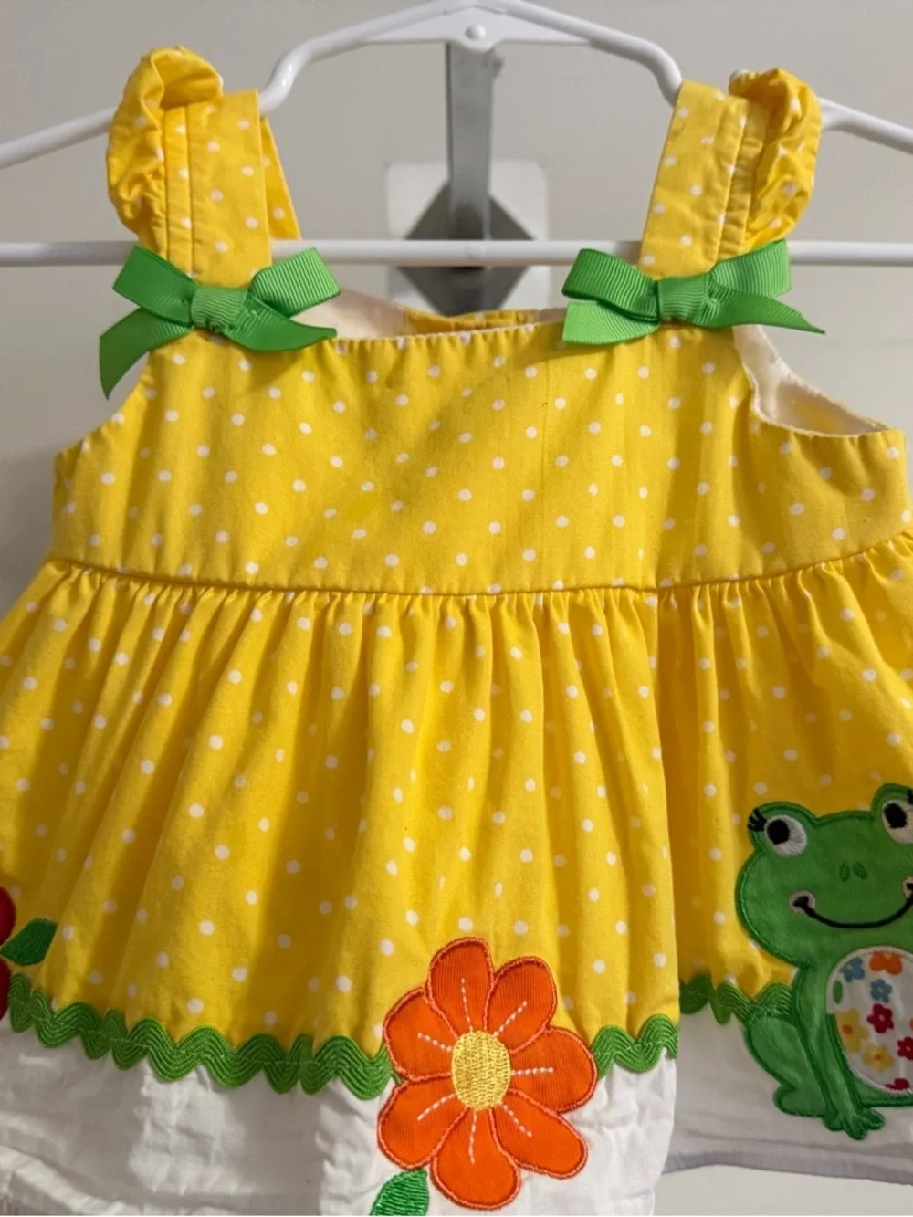 Goodlad Frog & Flowers Diaper Set